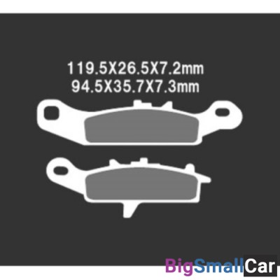 Тормозные колодки VD-442JL