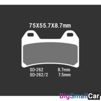 Тормозные колодки VD-262/2JL