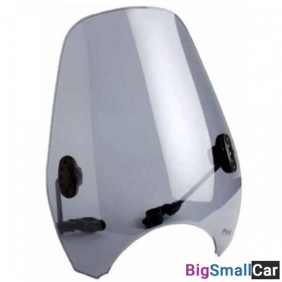 Стекло PUIG CUSTOM II дымчатый с дефлектором 5921