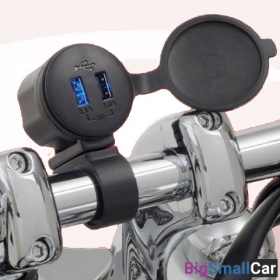 Розетка SHOW CHROME USB 2-ная 13-208