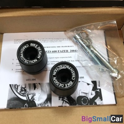 Слайдеры CRASH-PROTECTION Yamaha FZ6GT 04-07 CPYA-016-GT-B