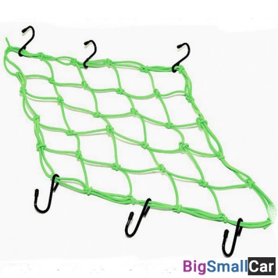 Сетка багажная 38смx38см (GREEN) 395-116