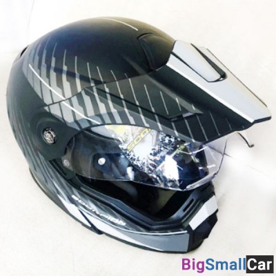 Шлем Scorpion ADX-1 Dual black matt/silver M 19744