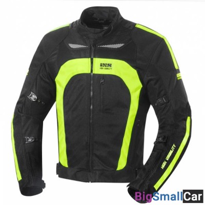 Куртка текстиль IXS Everton blk/yellow L X56100-350-L