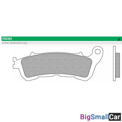 Тормозные колодки New Fren FD0385TS