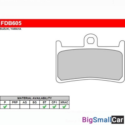 Тормозные колодки FERODO FDB605P