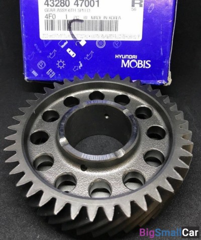 Шестерня 6-й передачи Hyundai Porter2 4328047001