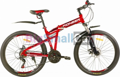 Дорожные велосипеды PIONEER SHUTTLE 26/17 red-black-white